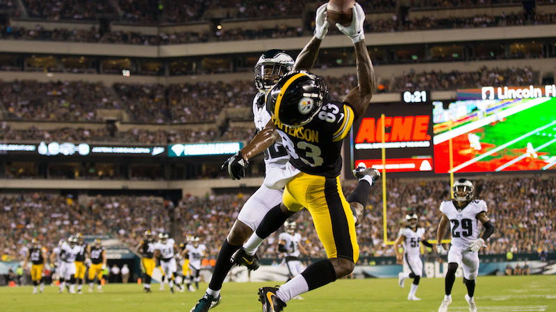 Patriots wide receiver Damoun Patterson