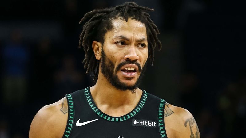 Minnesota Timberwolves guard Derrick Rose