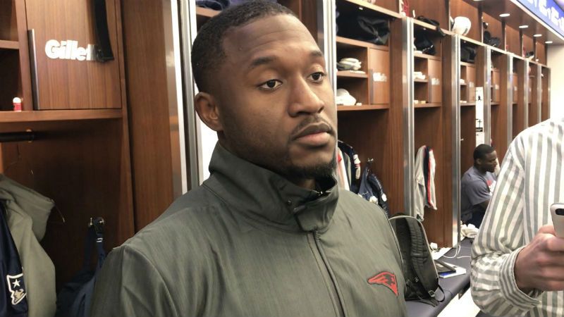 New England Patriots cornerback Duke Dawson