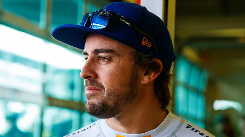 Formula One driver Fernando Alonso