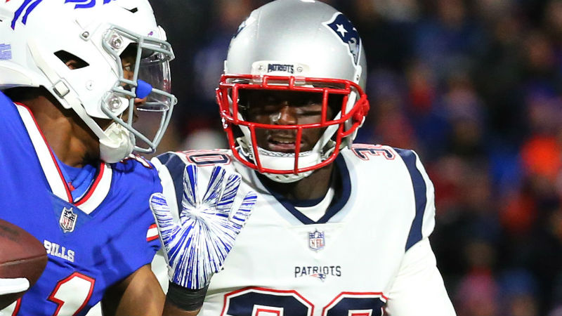 New England Patriots cornerback Jason McCourty