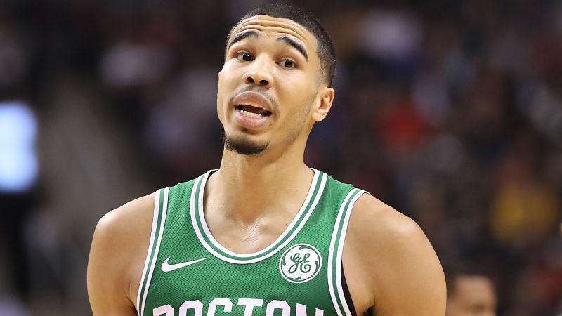 Boston Celtics forward Jayson Tatum
