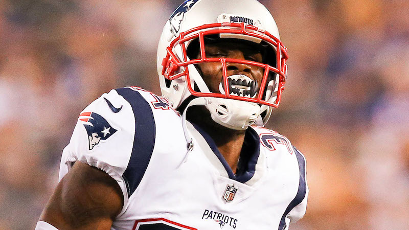 Patriots cornerback JC Jackson