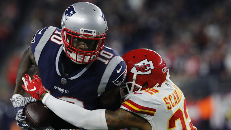 New England Patriots wide receiver Josh Gordon