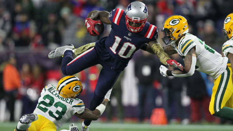 New England Patriots wide receiver Josh Gordon