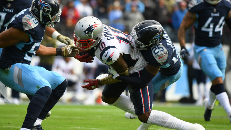 New England Patriots wide receiver Josh Gordon