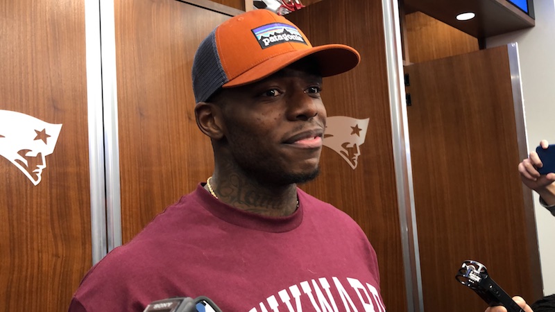 Patriots wide receiver Josh Gordon