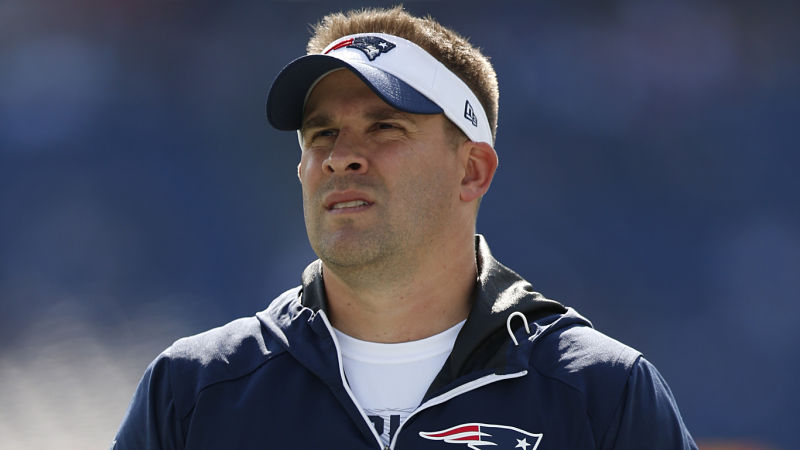 New England Patriots offensive coordinator Josh McDaniels