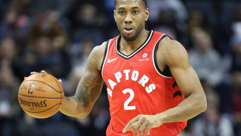 Toronto Raptors forward Kawhi Leonard