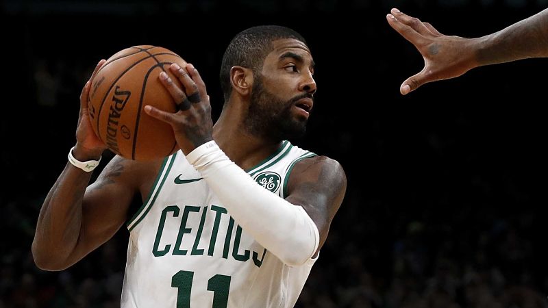 Boston Celtics guard Kyrie Irving