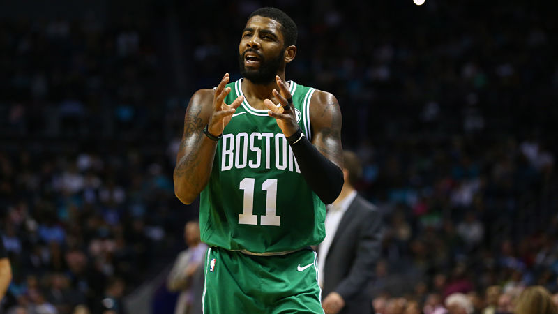 Boston Celtics guard Kyrie Irving