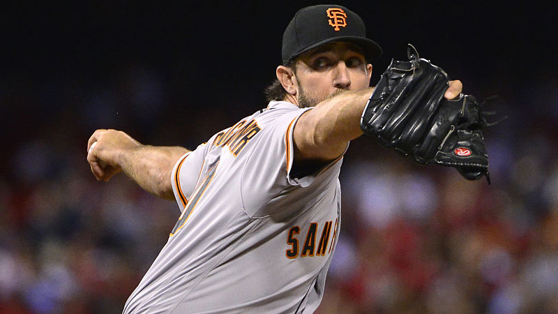 San Francisco Giants pitcher Madison Bumgarner