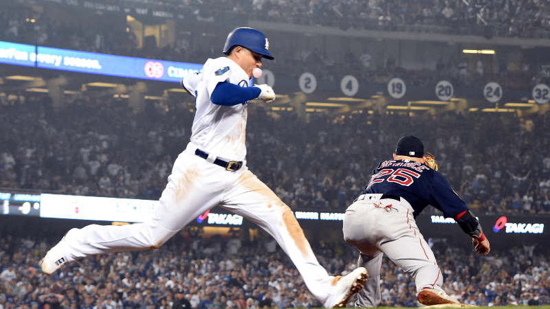 Los Angeles Dodgers shortstop Manny Machado