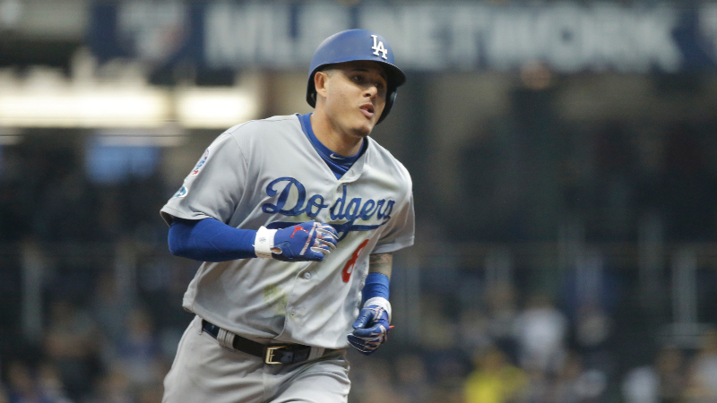 Los Angeles Dodgers shortstop Manny Machado