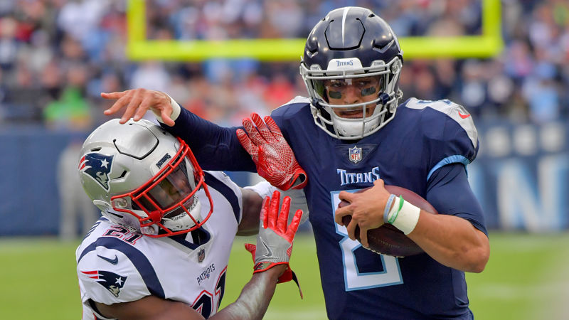 Tennessee Titans quarterback Marcus Mariota