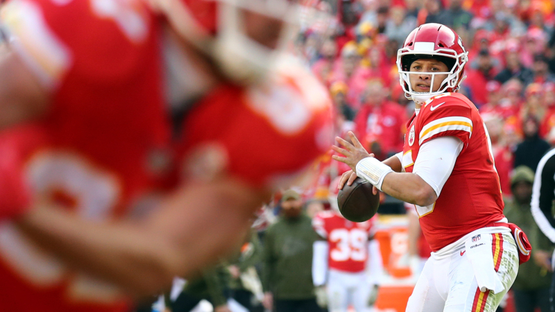 Kansas City Chiefs quarterback Patrick Mahomes