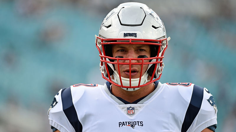 New England Patriots tight end Rob Gronkowski