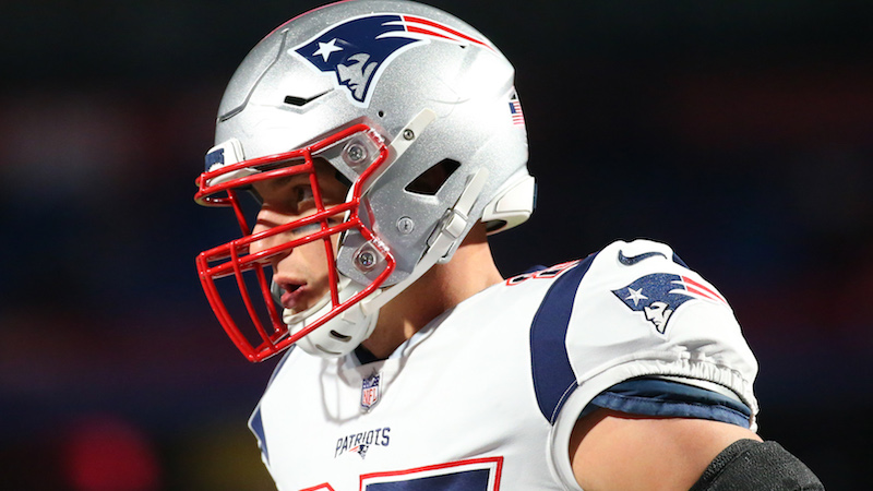 Former New England Patriots tight end Rob Gronkowski