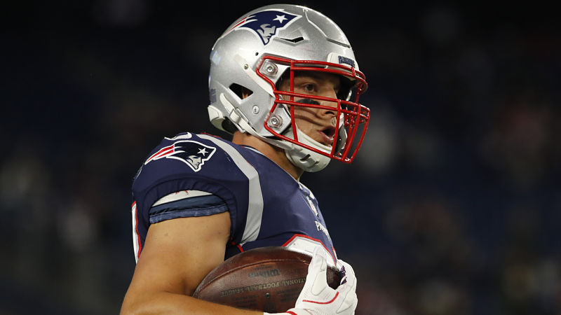 Former New England Patriots tight end Rob Gronkowski