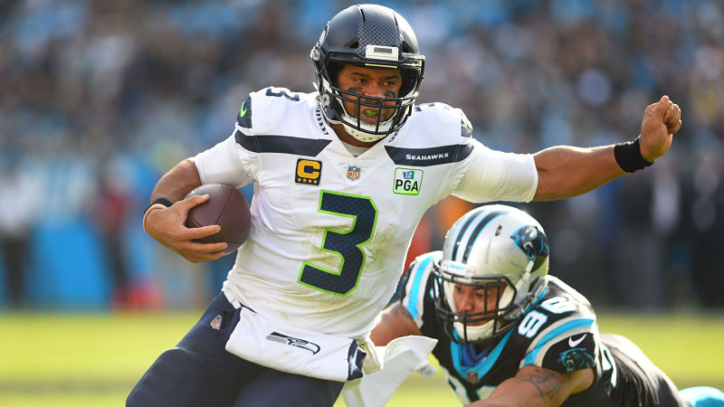 Seattle Seahawks quarterback Russell Wilson