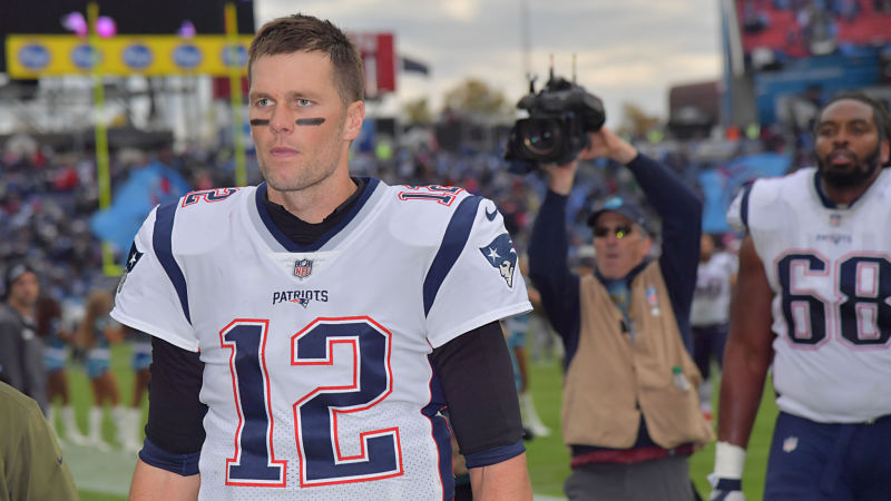 New England Patriots quarterback Tom Brady