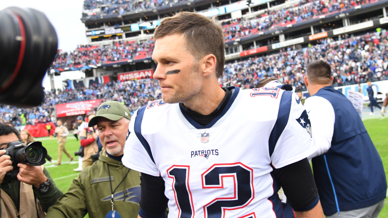 New England Patriots quarterback Tom Brady
