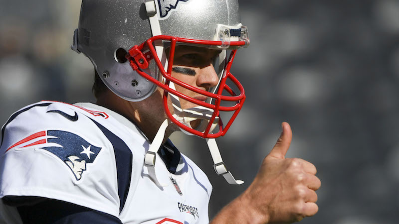 Patriots quarterback Tom Brady