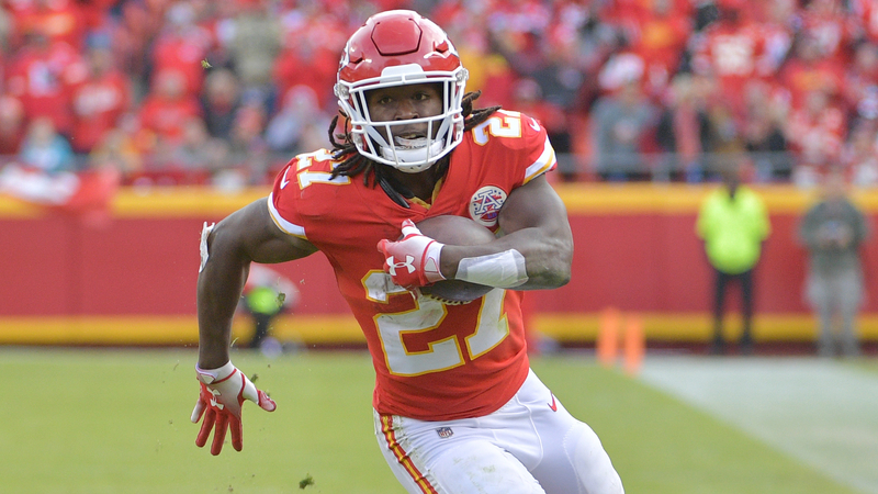 Kansas City Chiefs' Kareem Hunt