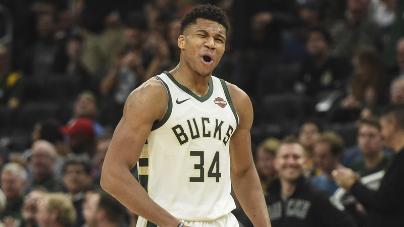 Milwaukee Bucks' Antetokounmpo