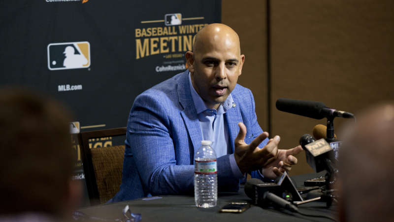 Boston Red Sox manager Alex Cora