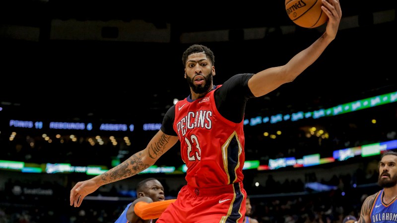 New Orleans Pelicans forward Anthony Davis