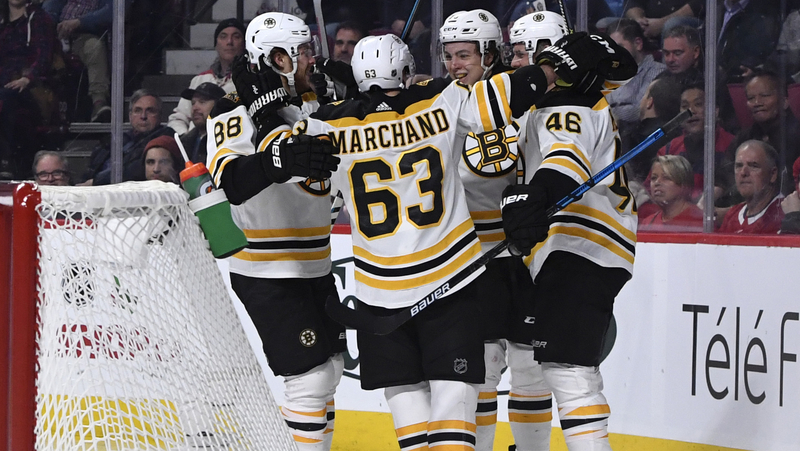Boston Bruins At Montreal Canadiens
