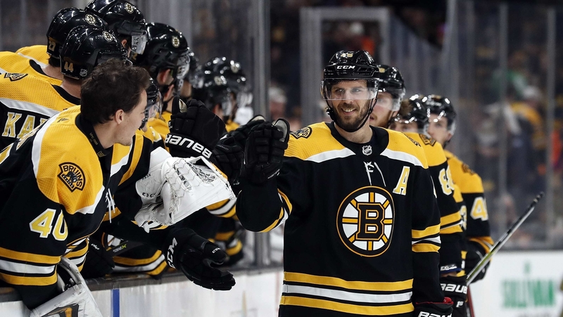 Boston Bruins Center David Krejci