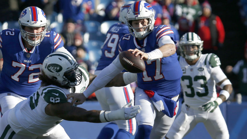 Buffalo Bills quarterback Josh Allen