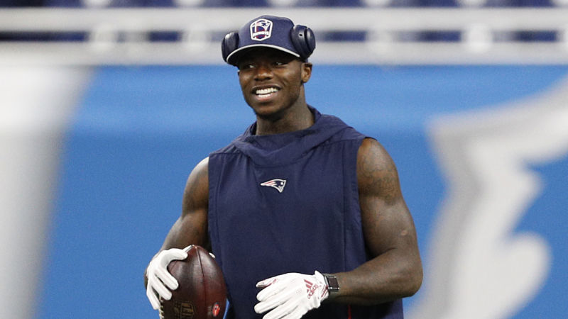 New England Patriots wide receiver Josh Gordon