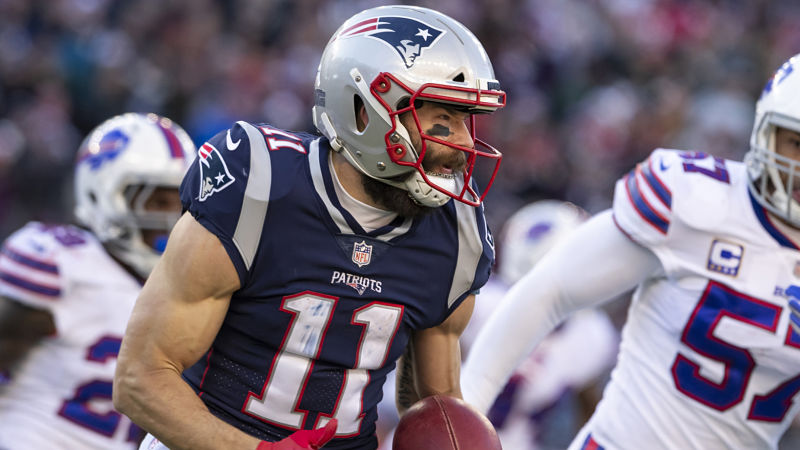 New England Patriots receiver Julian Edelman