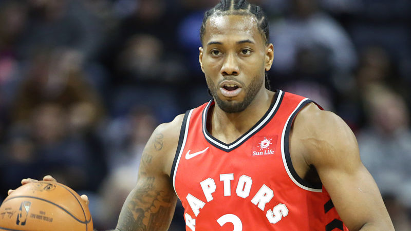 Toronto Raptors forward Kawhi Leonard
