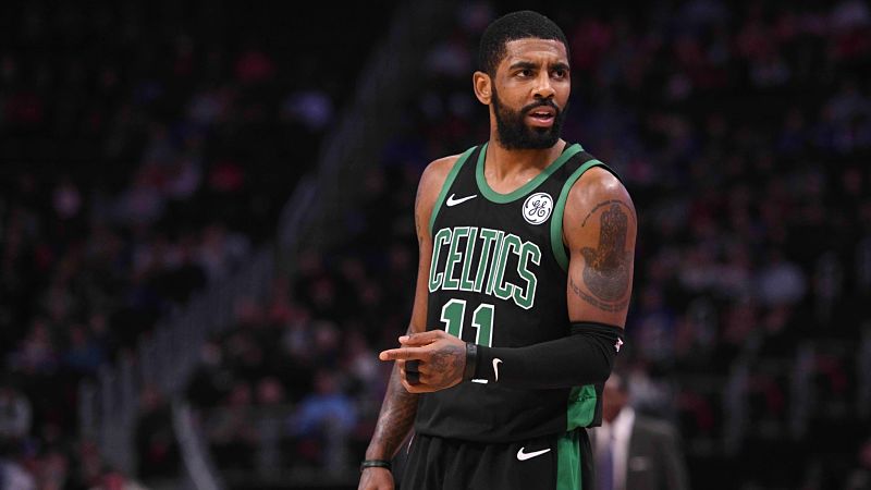 Boston Celtics guard Kyrie Irving