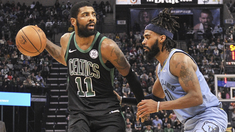 Boston Celtics Guard Kyrie Irving