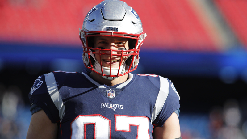 Former New England Patriots Tight End Rob Gronkowski