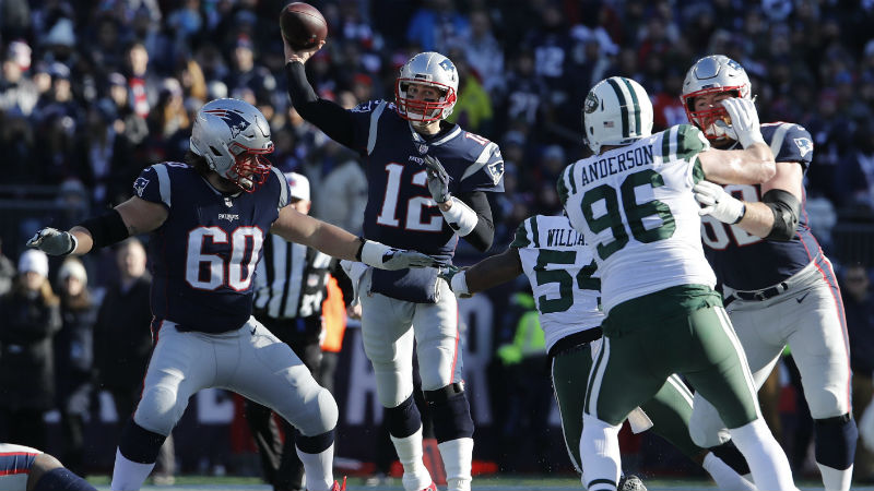 New England Patriots quarterback Tom Brady