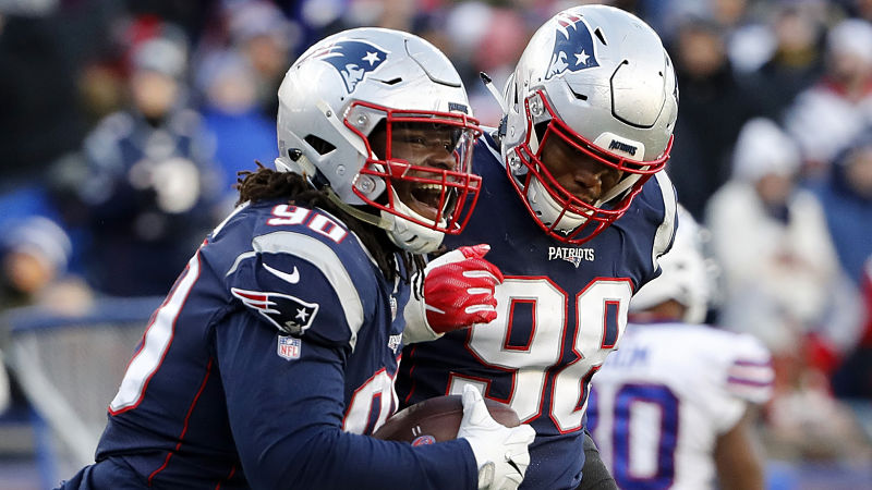 New England Patriots defensive end Trey Flowers
