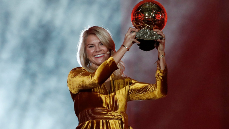2018 Women's Ballon d'Or winner Ada Hegerberg