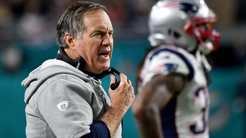 New England Patriots head coach Bill Belichick