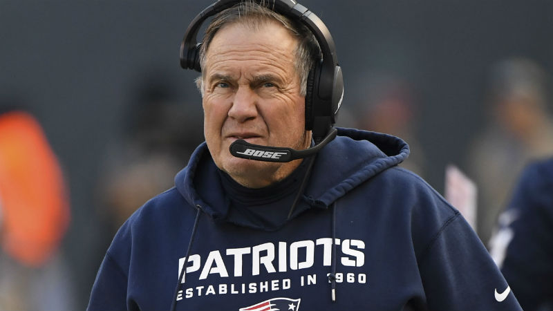 New England Patriots head coach Bill Belichick
