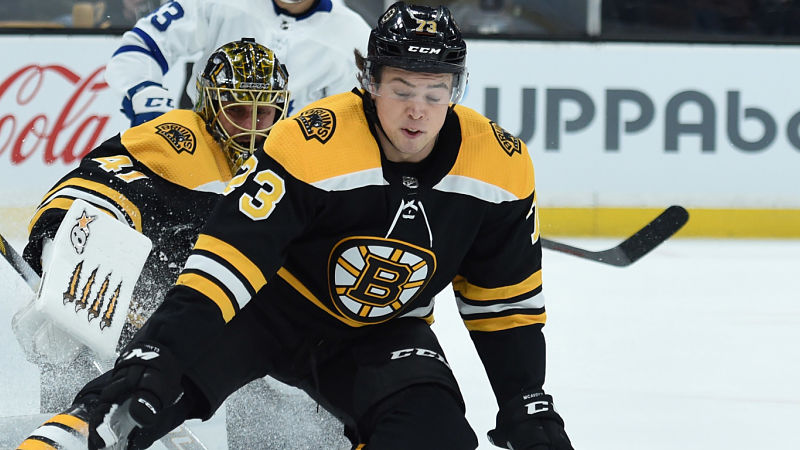 Boston Bruins defenseman Charlie McAvoy