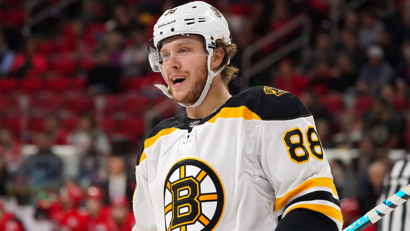Boston Bruins Winger David Pastrnak
