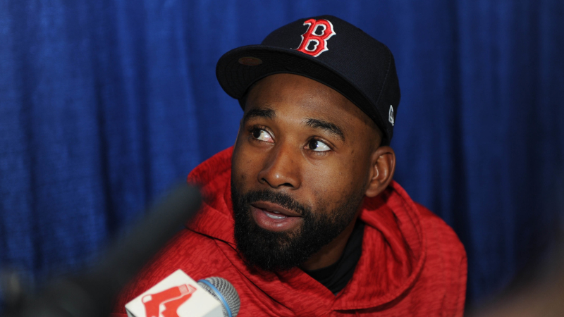 Boston Red Sox center fielder Jackie Bradley Jr.