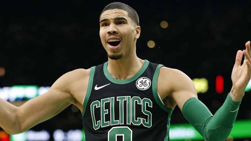 Boston Celtics forward Jayson Tatum