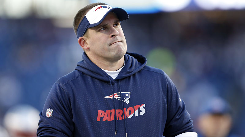 New England Patriots offensive coordinator Josh McDaniels